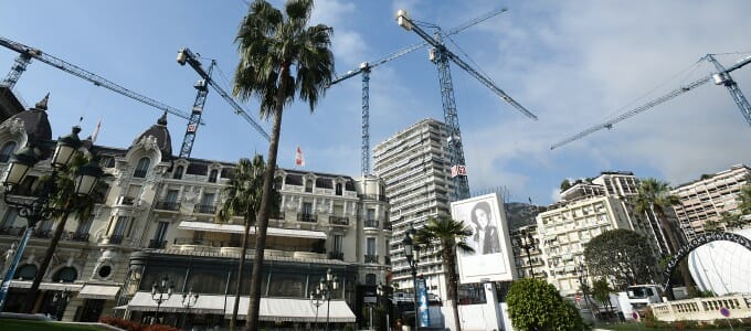 Monaco under constuction