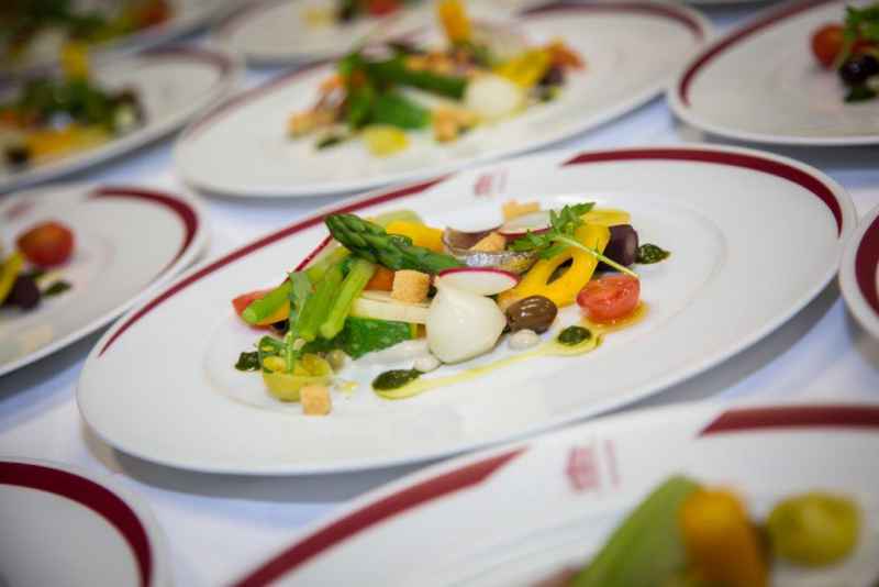 Vegetable plate by Didier Aniès