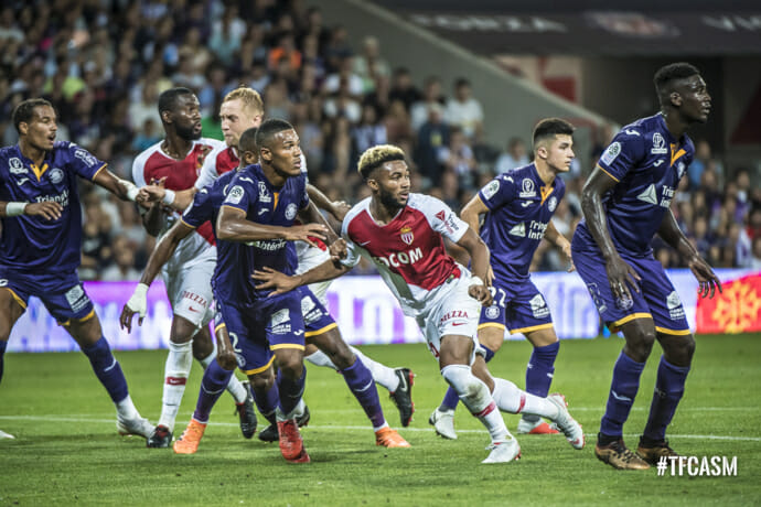 AS Monaco and Toulouse played to a draw