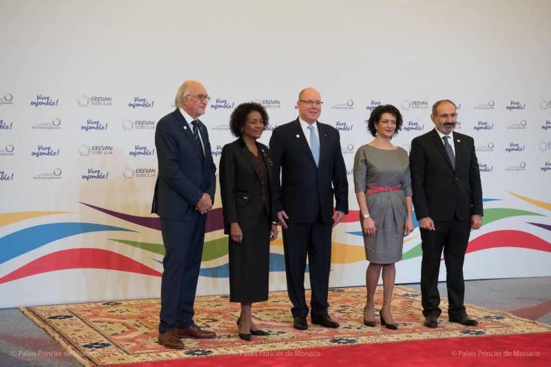 Prince Albert attends XVII Francophonie Summit