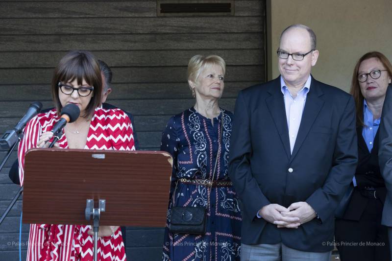 Prince Albert II inaugurates La Maison des Copains