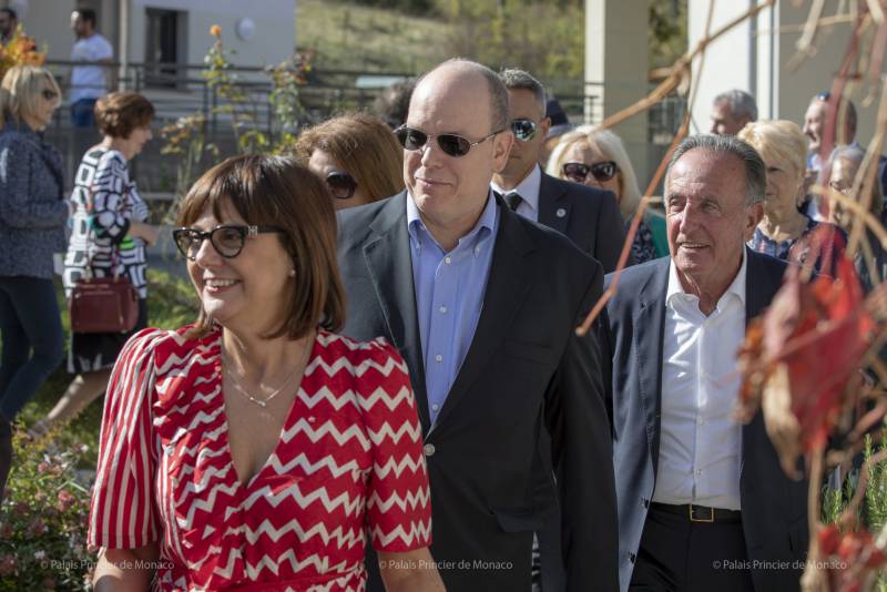 Prince Albert II inaugurates La Maison des Copains