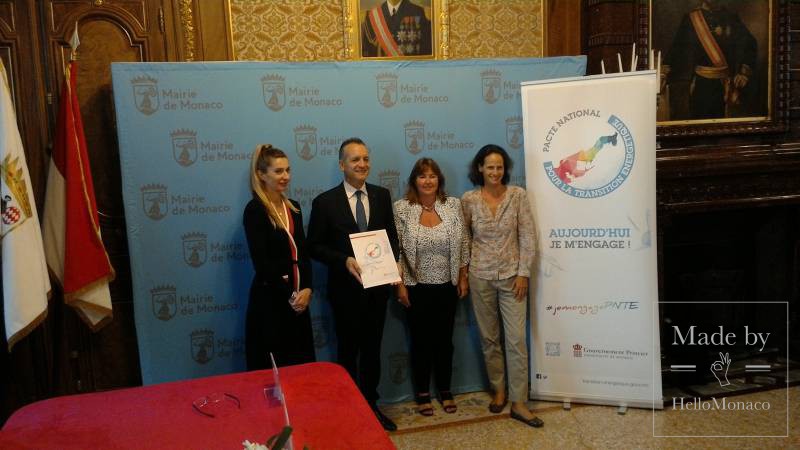 The “Mairie de Monaco” by signing the National Pact sets a further step in the Monegasque Energy Transition