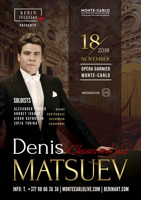 Exceptional concert of Denis Matsuev in Monaco: piano magician with “Russian soul”