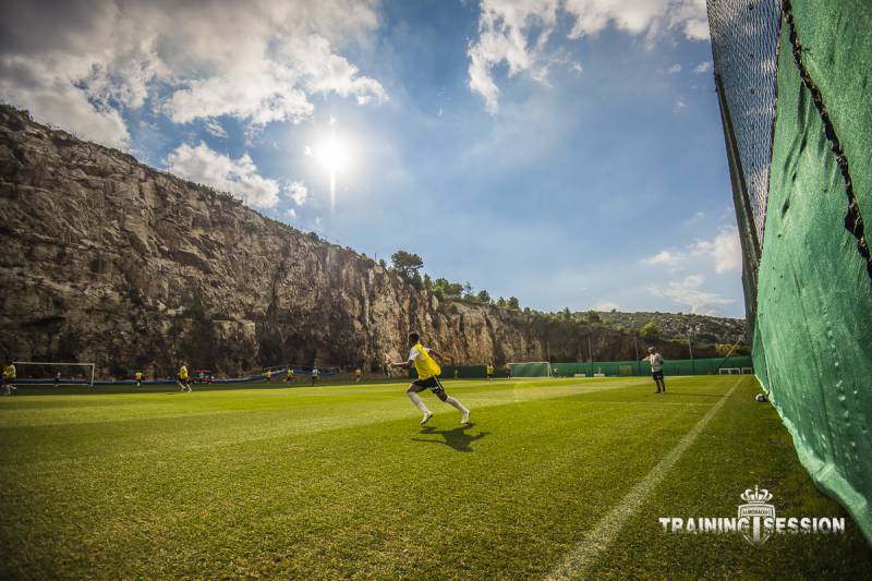 AS Monaco training