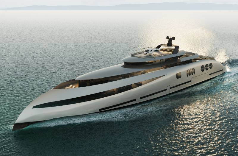 E P O C H 80-meter superyacht by Ricky Smith Designs