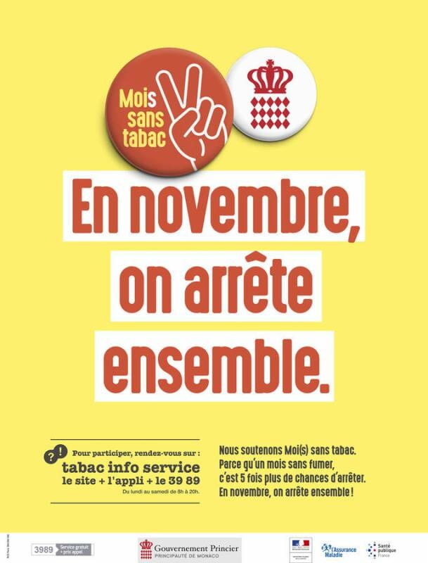 Monaco goes Tobacco Free in November