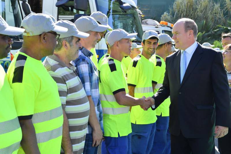 Monegasque Sanitation Society celebrates 80th anniversary with Prince Albert