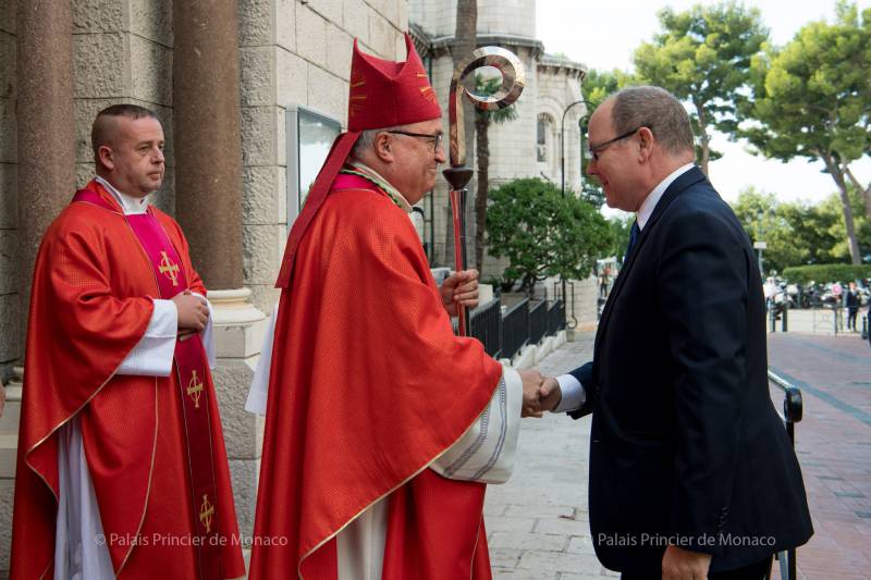 Prince Albert attends Courts and Tribunals re-opening