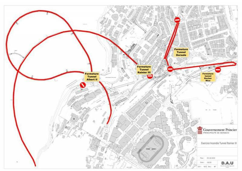 Binational Safety Exercise in the Rainier III tunnel