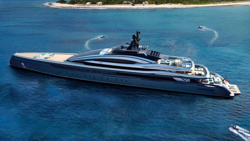 100-meter superyacht concept Crossbow
