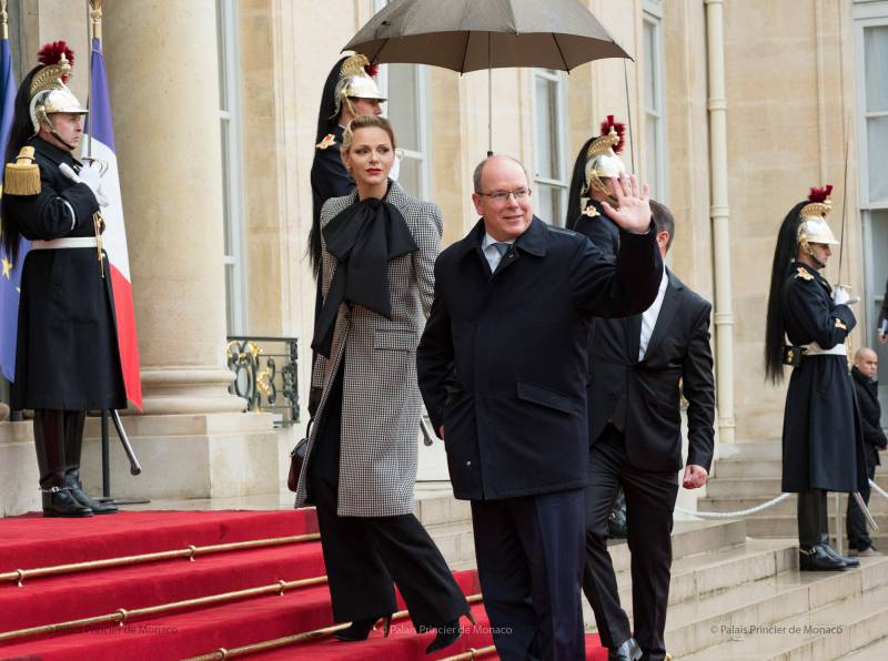 Princely Couple and President Macron gather for Remembrance Day