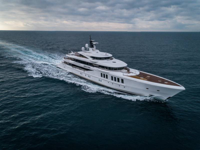 69-meter superyacht Spectre by Benetti delivered to John Staluppi