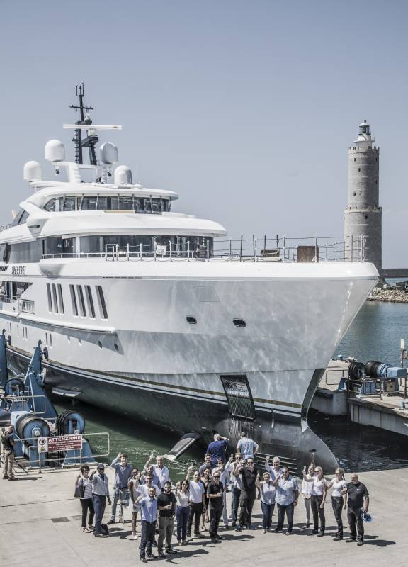 69-meter superyacht Spectre by Benetti delivered to John Staluppi
