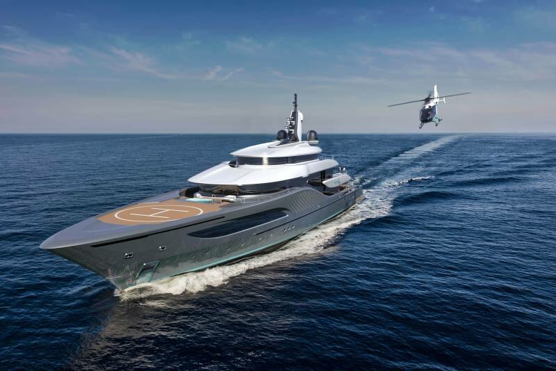 77-metre Quantum superyacht project by Ken Freivokh and Turquoise