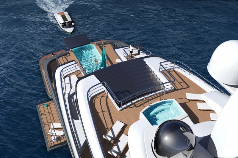 77-metre Quantum superyacht project by Ken Freivokh and Turquoise