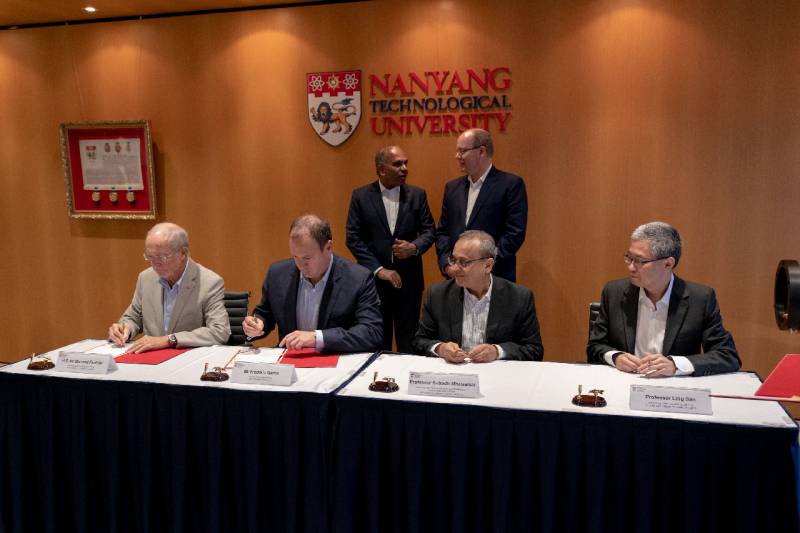 Partnership between Monaco, the Prince Albert II Foundation and Nanyang University of Technology, Singapore 