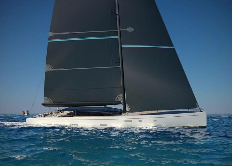 Second 42-meter sailing yacht E-Volution sold by Perini Navi