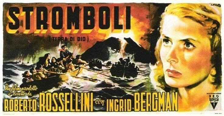 film "Stromboli" by Roberto Rossellini