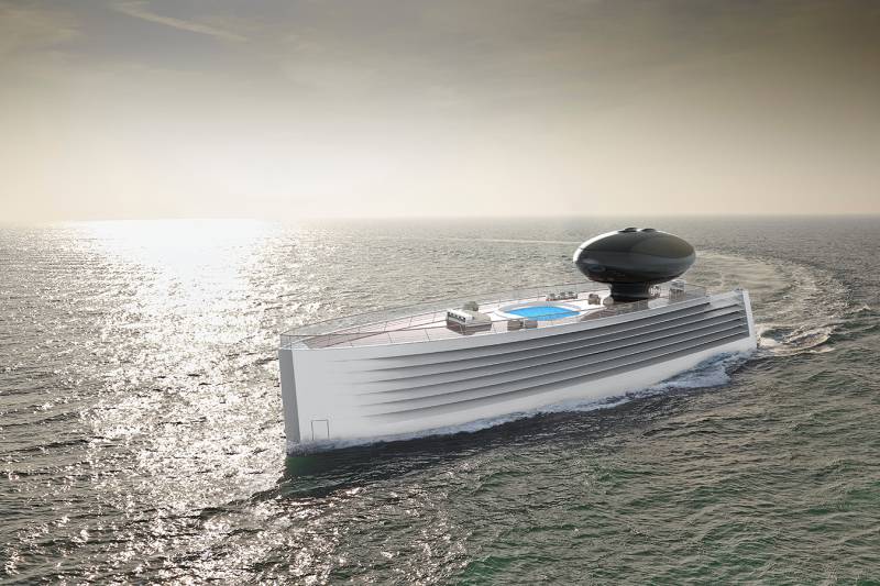 Design Agency Tjep presented a new electric yacht concept EAU