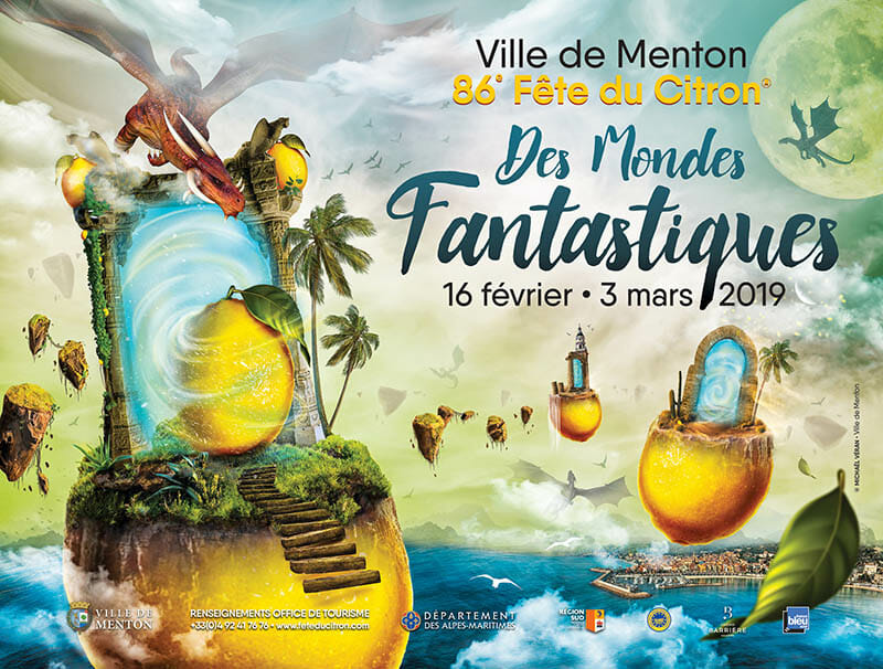 86th Lemon Festival in Menton