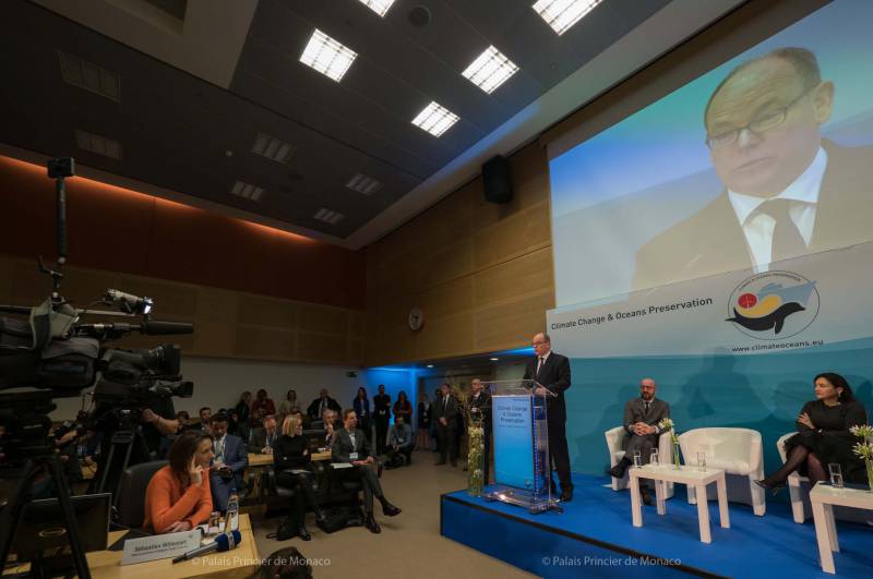 Prince Albert’s speech on Climate Change in Brussels