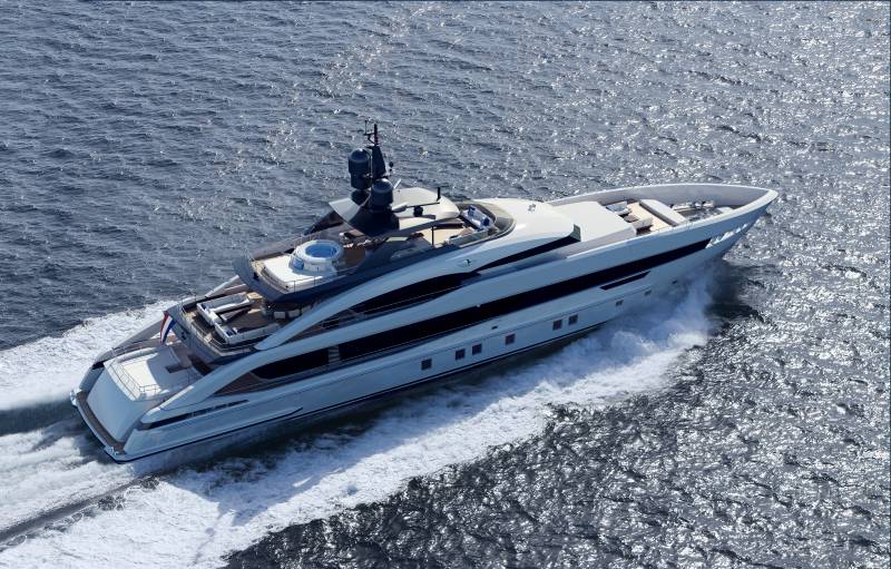 Heesen presents Project Aquamarine in the new 5000 Aluminium Class