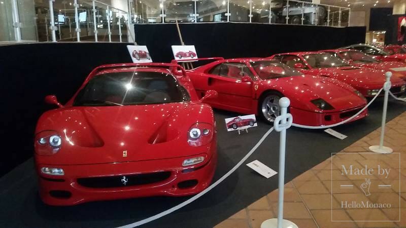 A dreaming Ferrari red carpet at Princely Top Car Collection