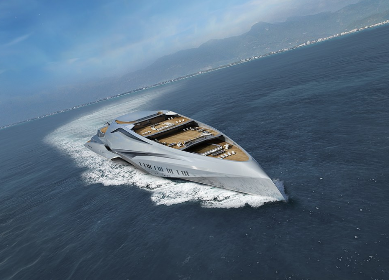 229-meter superyacht project Valkyrie - the largest private vessel in the world