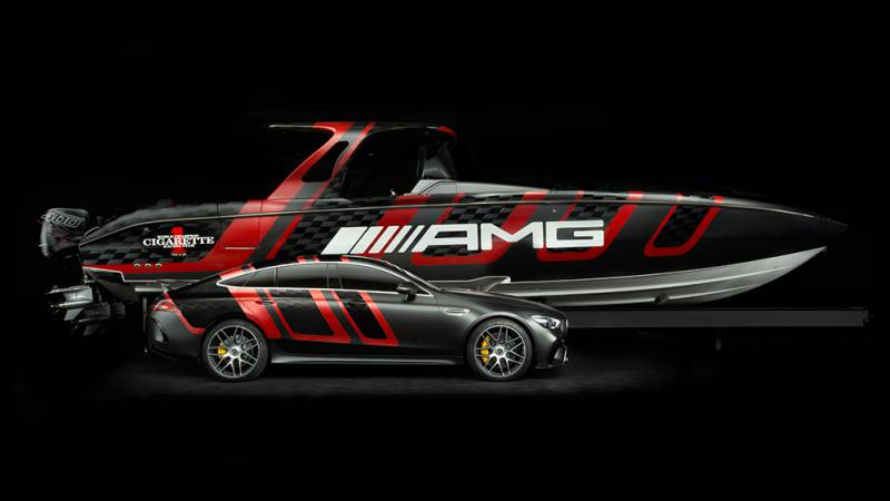 Mercedes to launch a new boat out of their collaborationseries with Cigarette Racing Team