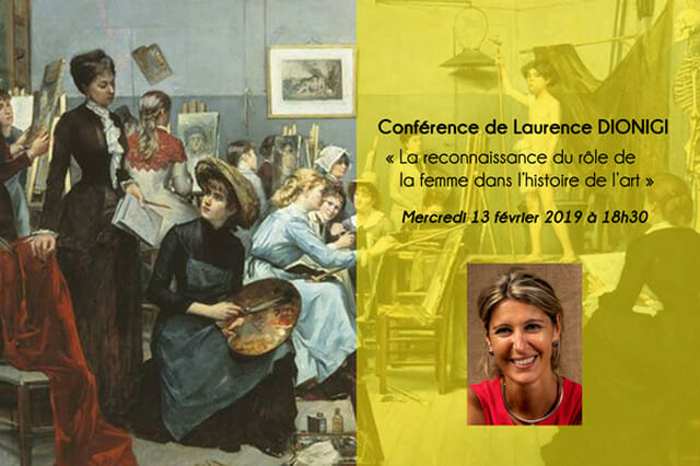 Lecture “Recognising the role of women in the history of art” by Laurence Dionigi