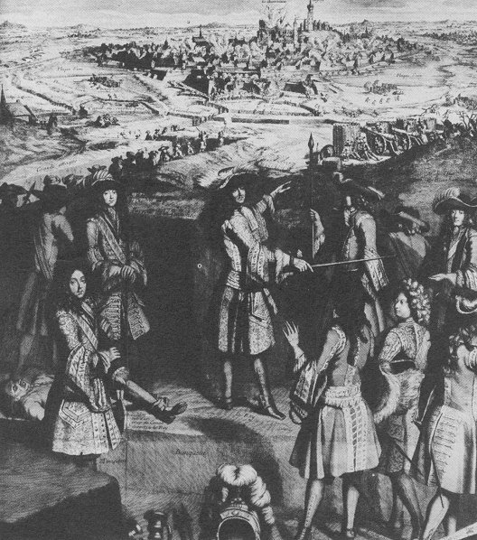 King Louis XIV at the Siege of Mons 1691