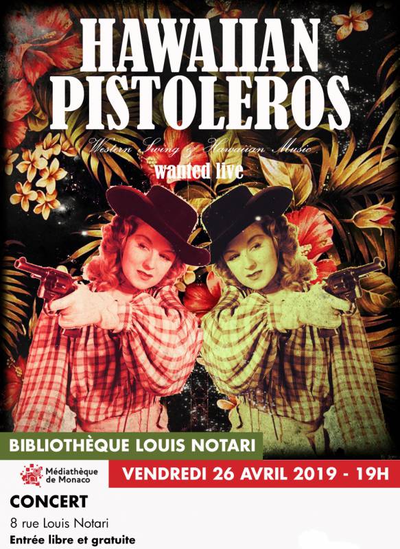 Concert by Hawaïan Pistoleros (western swing)