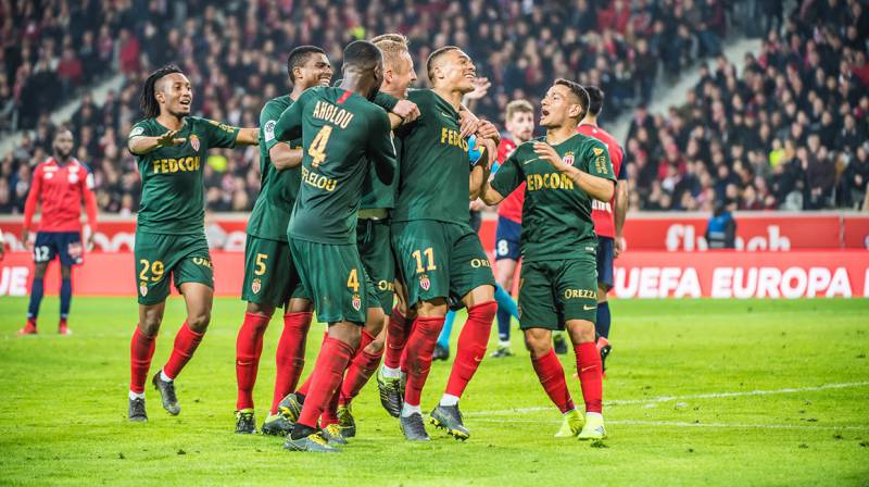 AS Monaco snatched a big win in Lille 0-1