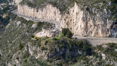 Landslide on Moyenne Corniche Diverts Heavy Traffic into Monaco for Weeks