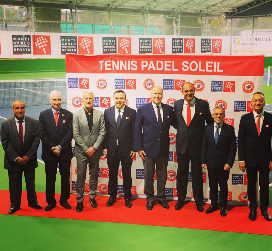 Prince Albert Inaugurates Pro Tennis Courts in Beausoleil