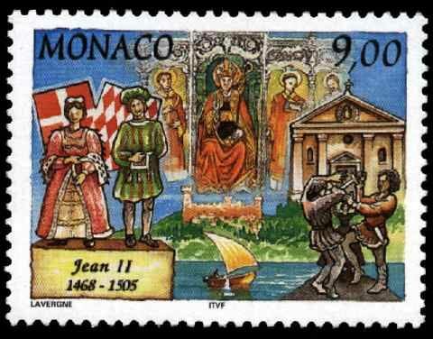 Jean II stamp