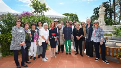 Princess Caroline at Bouquet Competition