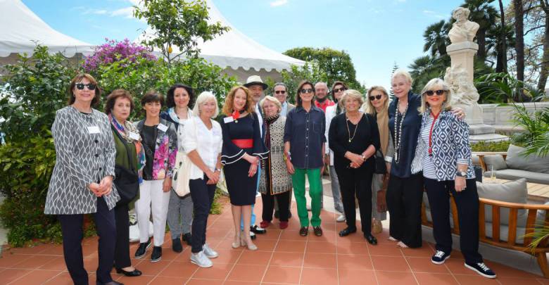 Princess Caroline at Bouquet Competition