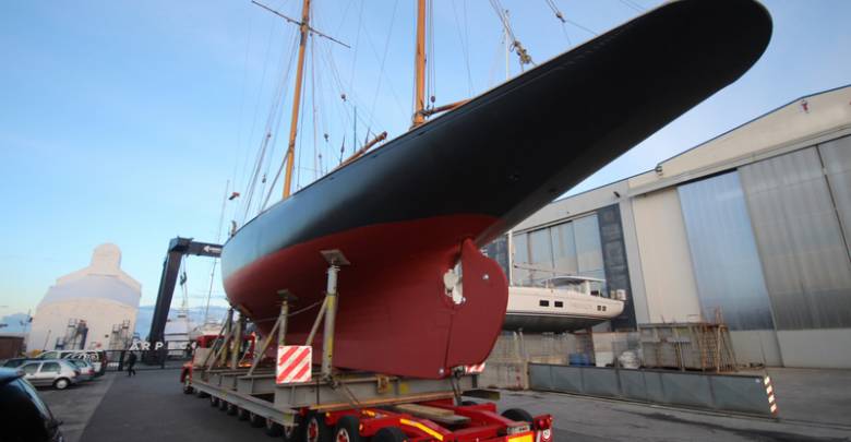 Francesco del Carlo relaunches the 1914 vintage yacht Tirrenia II
