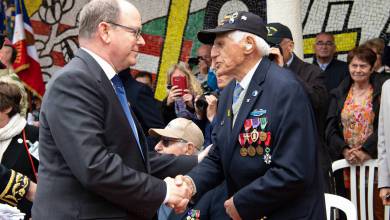 Prince Albert attends 75th Anniversary of D-Day