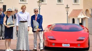 Princess Charlene presented Elegance and Automobile Monte-Carlo 2019 awards