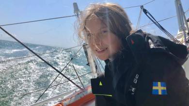 Malizia II with Pierre Casiraghi sail across the Atlantic with Greta Thunberg to Save the Planet