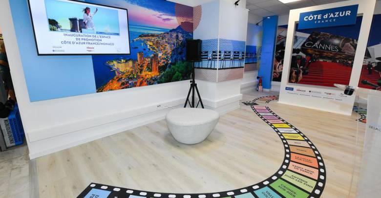 New CÔTE d’AZUR FRANCE and VISIT MONACO welcome space opened at Nice Airport