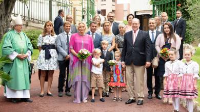 Princely Family attend Monegasque Picnic in the Rain