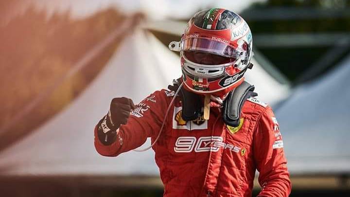 LeClerc Makes the Podium in Russia