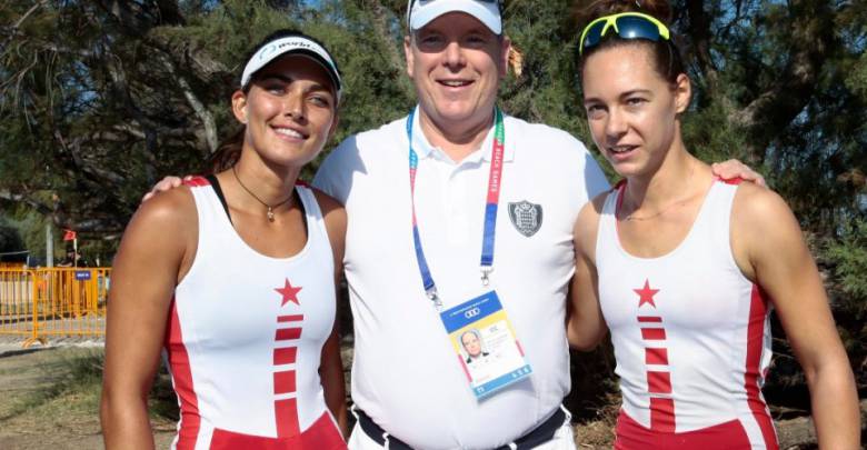 Prince Albert cheers on Monaco’s Athletes during Mediterranean Beach Games