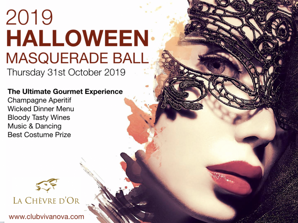 2019 Halloween Masquerade Ball with Club Vivanova