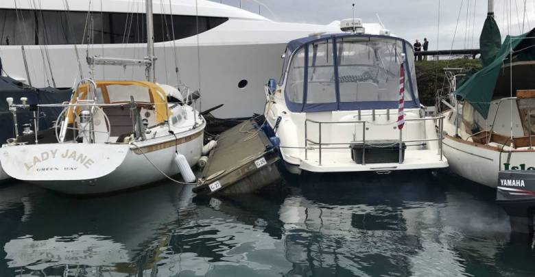 38m superyacht Westport 125 slams into a dock and damages vessels in Washington