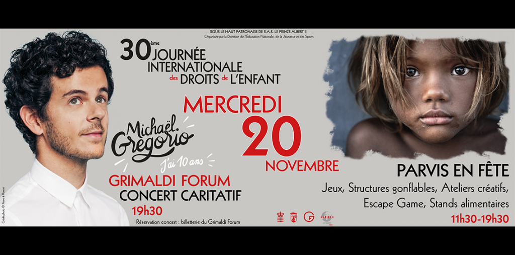 Mickaël Gregorio concert for the 30th International Convention on the Rights of the Child